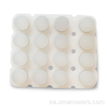 სილიკონის რეზინის LED მუსიკა Button Pad